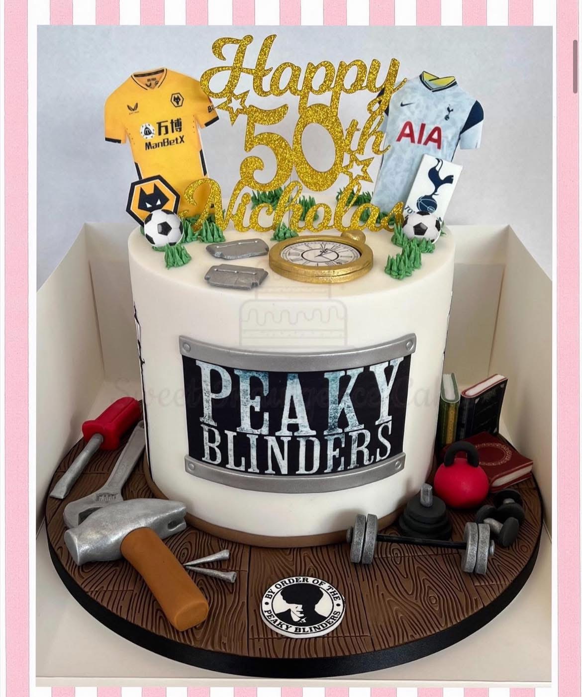 Adult Celebration Cakes example 7 by Sweet Indulgence Cakes