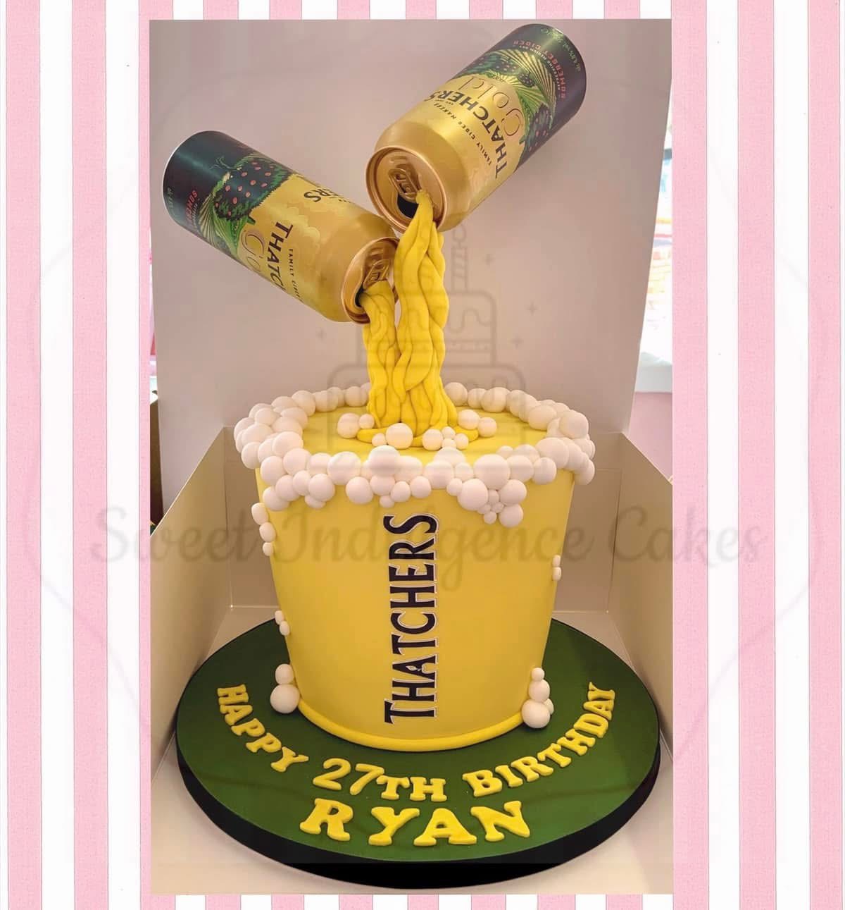 Adult Celebration Cakes example 8 by Sweet Indulgence Cakes