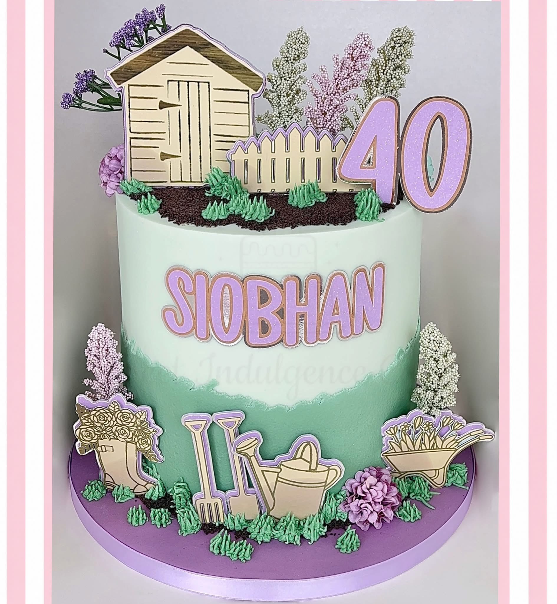 Adult Celebration Cakes example 10 by Sweet Indulgence Cakes