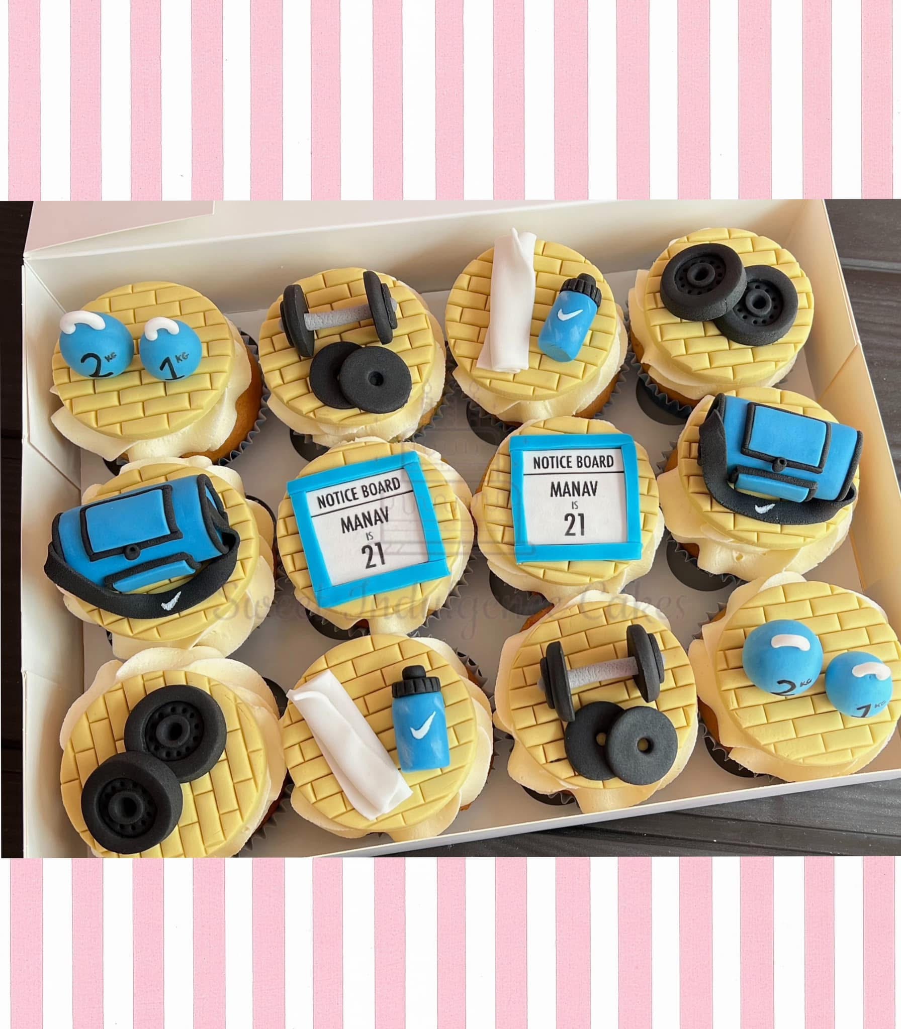 Cupcakes example 4 by Sweet Indulgence Cakes