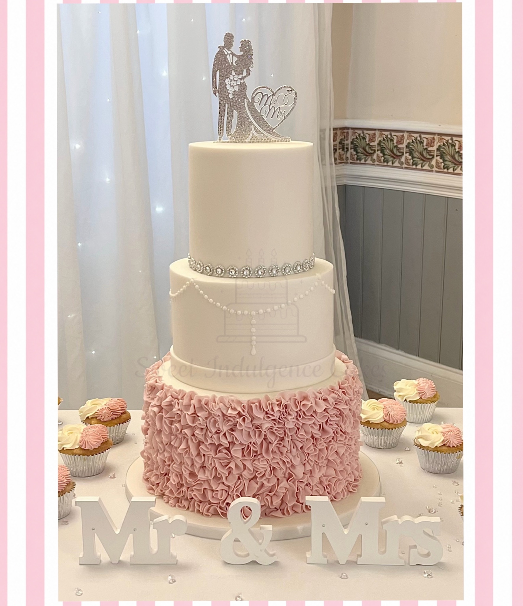 Wedding Cakes example 5 by Sweet Indulgence Cakes