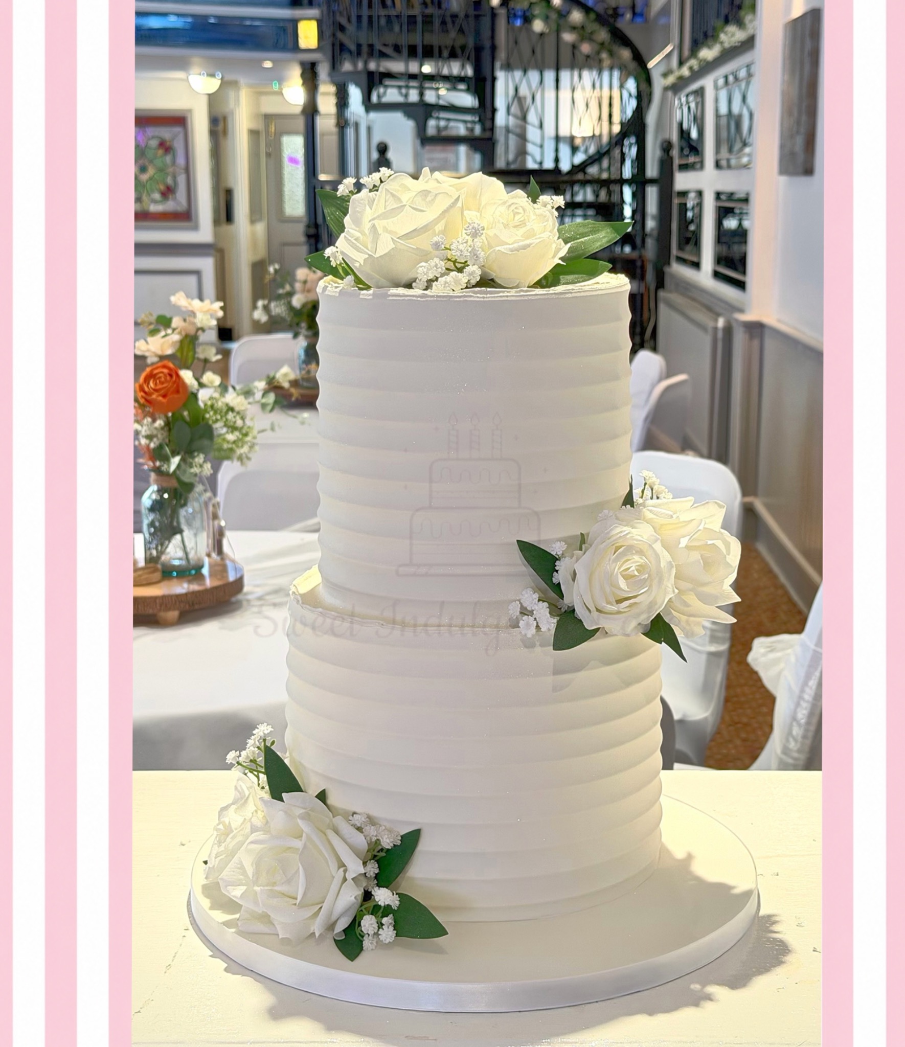 Wedding Cakes example 7 by Sweet Indulgence Cakes
